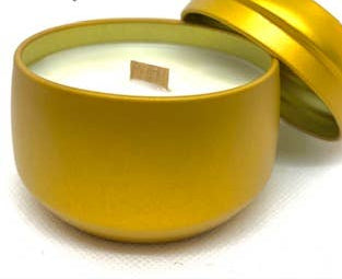 Honey Inspired Candles With Wooden Wicks
