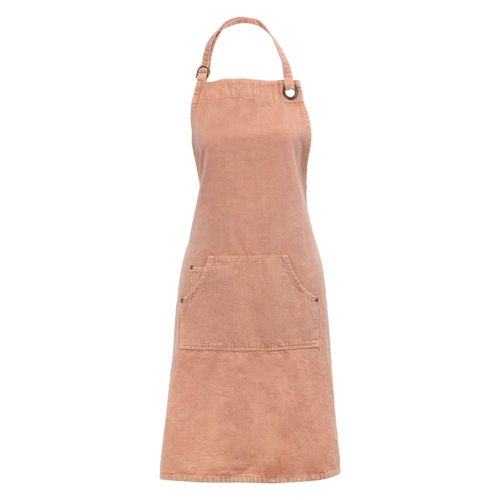 Stonewashed Cotton Apron