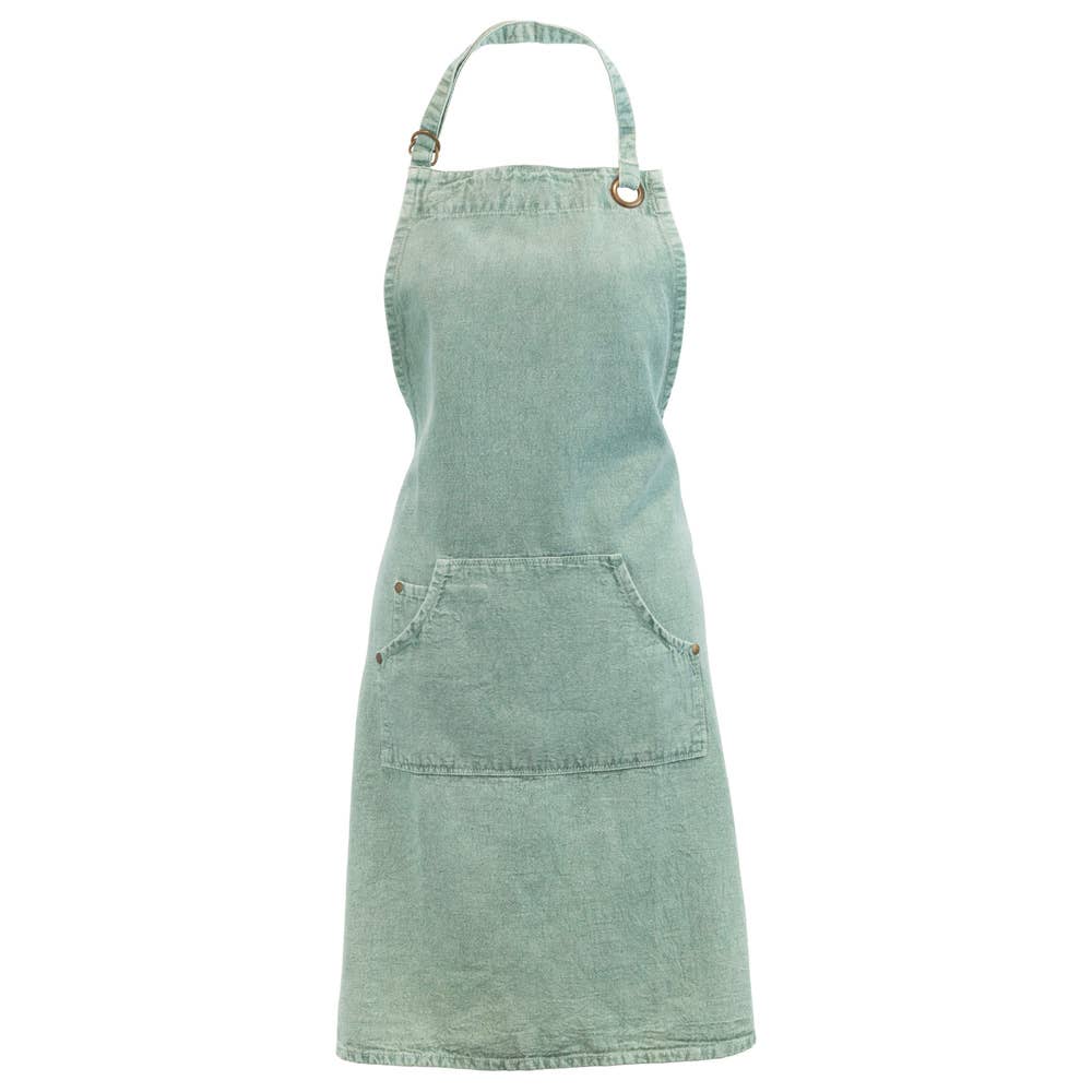 Stonewashed Cotton Apron