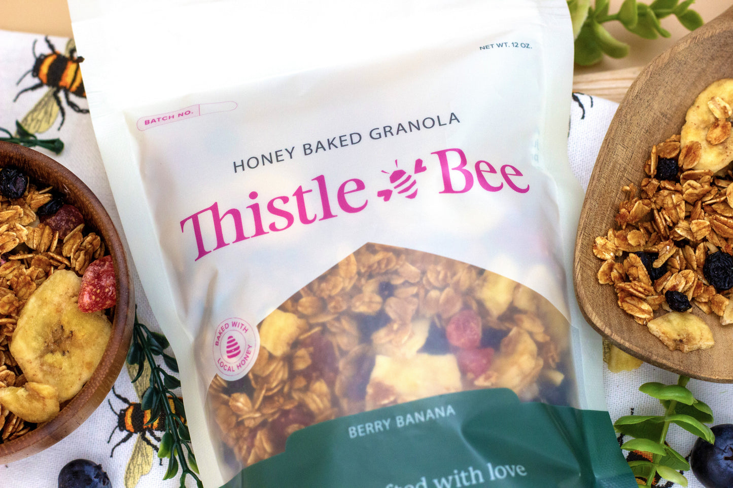 Berry Banana Granola