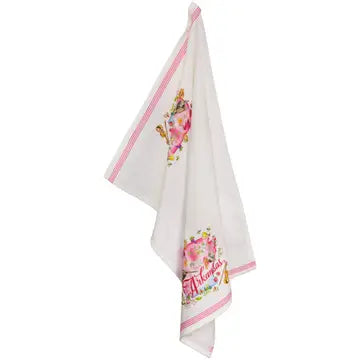 Tri-State Tea Towel Collection 28" Cotton: TN, AR, MS