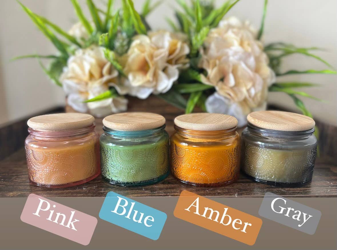 Luxury Beeswax Candle, 4oz Beeswax Jar Candle