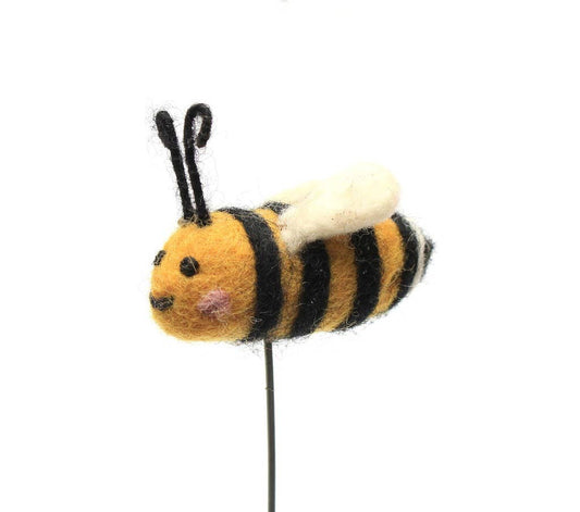 Bumble Bee on a Wire Ornament