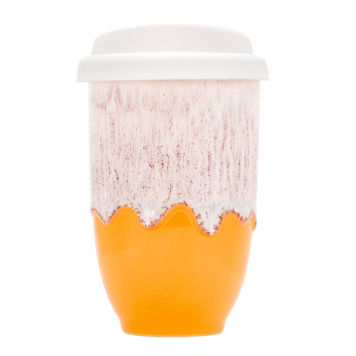 Ceramic Travel Mug 12oz- Golden Honey