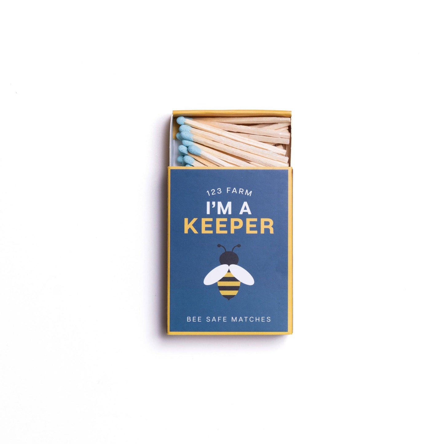 "I'm a Keeper" Bee Matches – Boxed Set, 40 Safety Matches