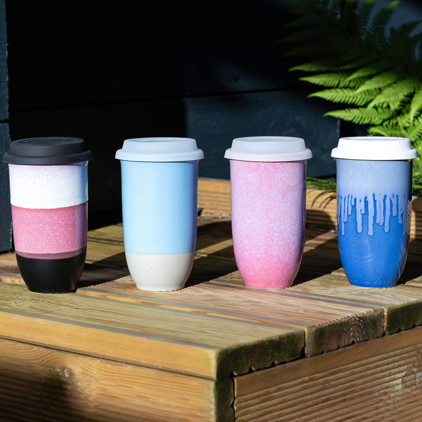 Ceramic Travel Mug 16oz - Bloom