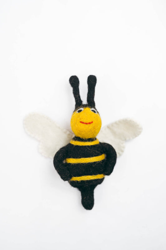 Bumblebee  Felt Finger Puppet