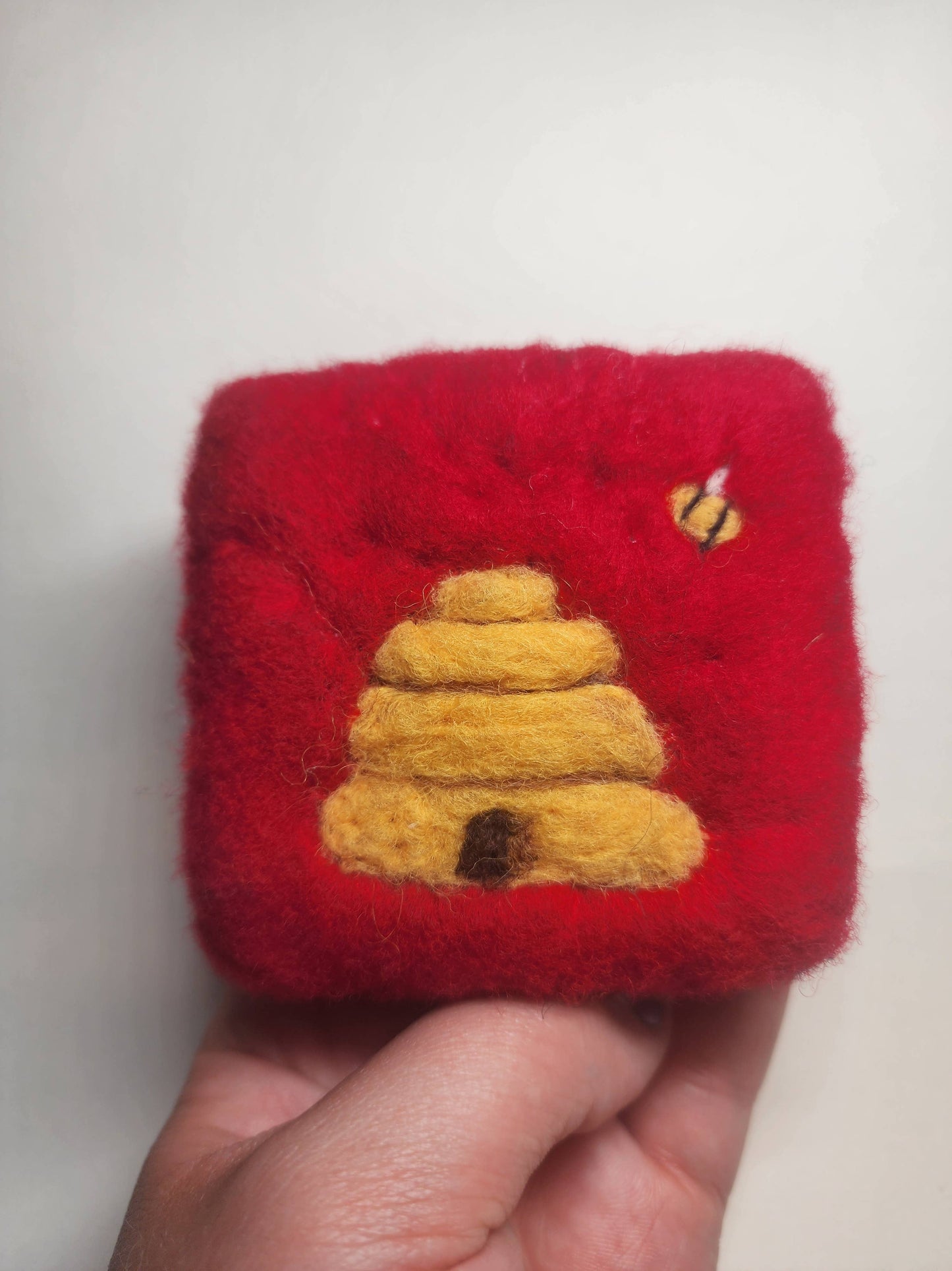 Felted Hive soap bar