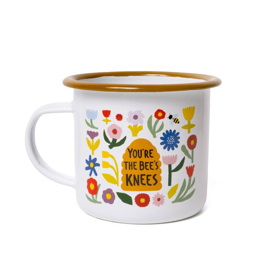 Enamel Mug – You're The Bees Knees – 12 oz