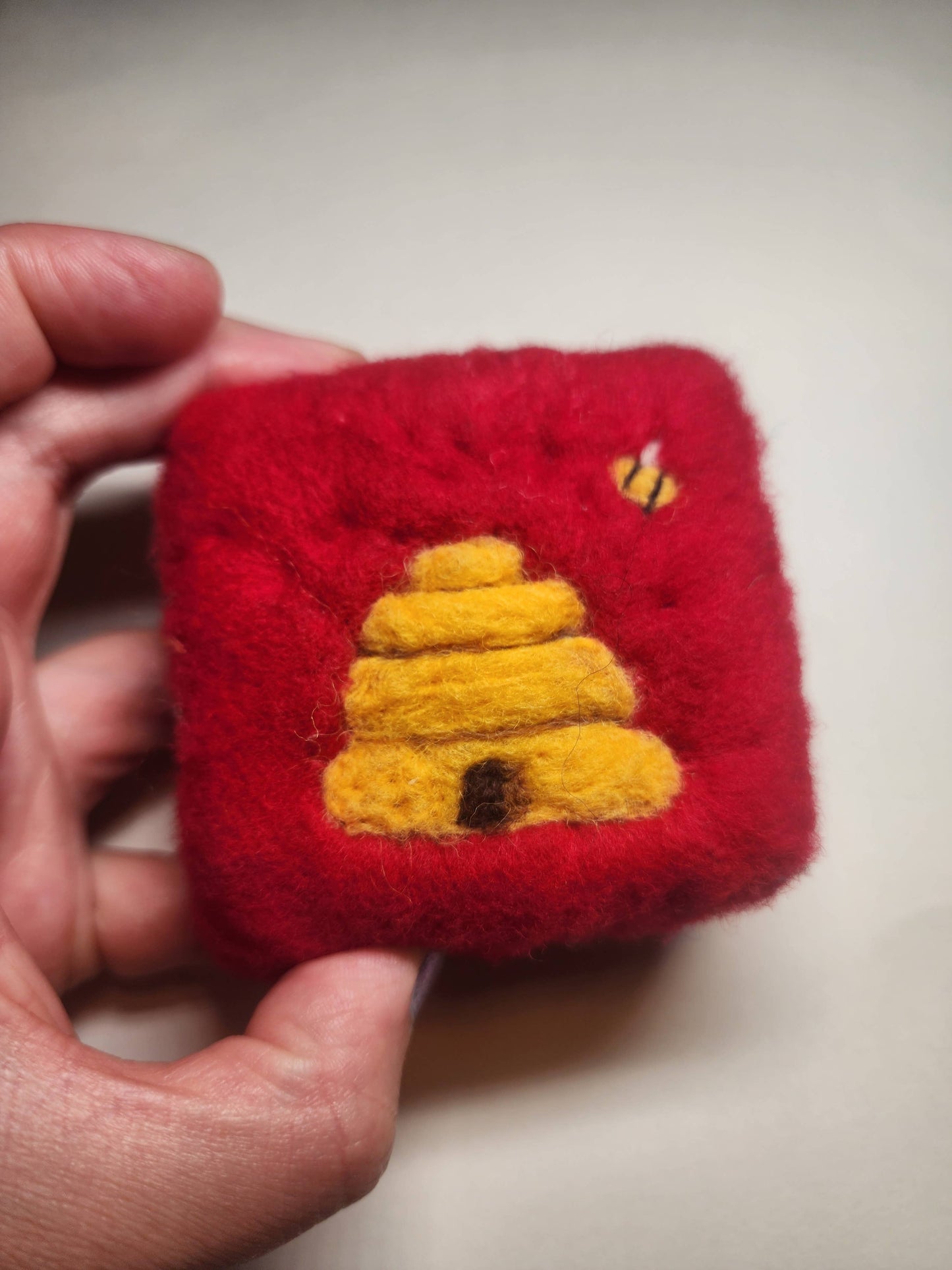 Felted Hive soap bar